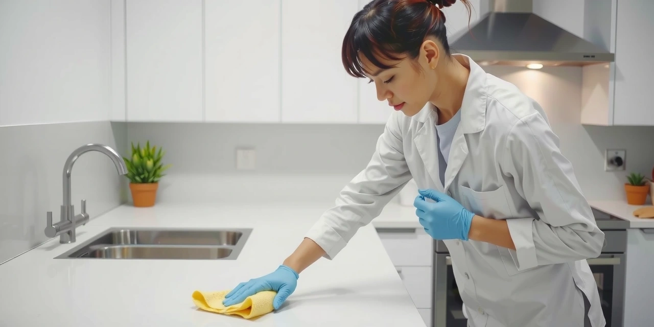 Sistemli temizlik detayı